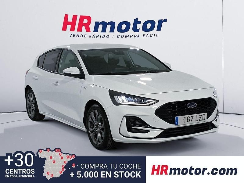 Blanco Usado 2022 Ford Focus ST-Line Familiar | 18.610 € (Precio justo) - Imagen 1/4