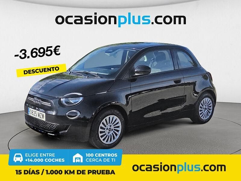 Negro Usado 2022 Fiat 500e Action Utilitario | 12.600 € (Precio justo) - Imagen 1/4