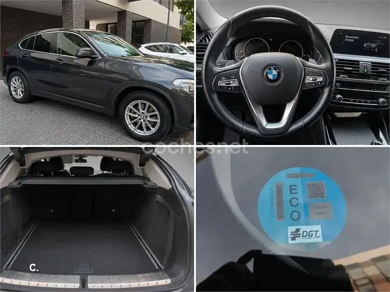 Usado BMW X4 190 CV (139 kW) 2021 Gris / plata SUV