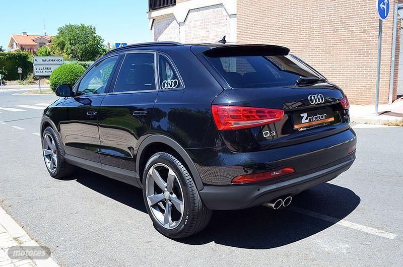 Usado Audi Q3 Ambition 140 CV (102 kW) 2012 Negro SUV