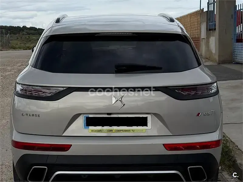 Usado DS Automobiles DS7 Crossback Performance 225 CV (165 kW) 2021 Gris / plata SUV