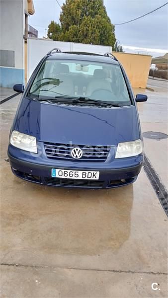 Usado VW Sharan Comfortline 110 CV (80 kW) 2000 Azul Monovolumen