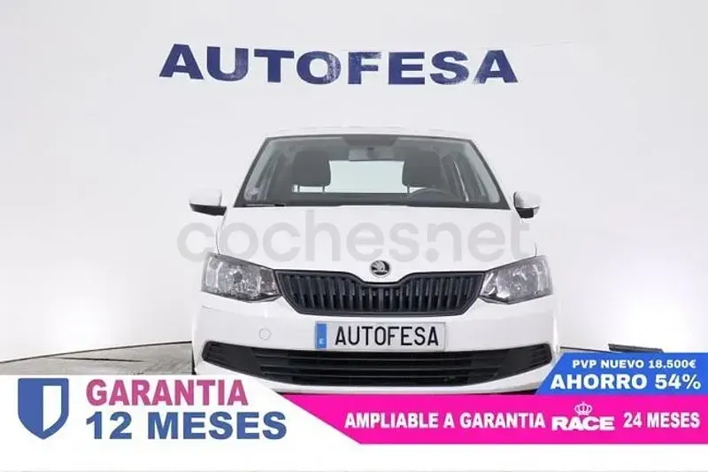 Usado Skoda Fabia Active 75 CV (55 kW) 2018 Blanco Familiar