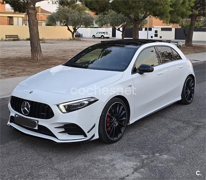 Blanco Usado 2022 Mercedes A35 AMG Berlina | 47.990 € (Precio justo) - Imagen 1/4