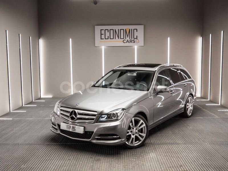 Gris / plata Usado 2014 Mercedes C220 Avantgarde Familiar | 16.999 € (Precio justo) - Imagen 1/4
