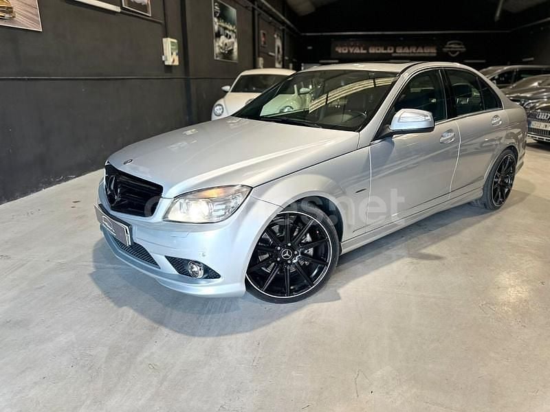 Usado Mercedes C350 Avantgarde 272 CV (200 kW) 2007 Gris / plata Berlina