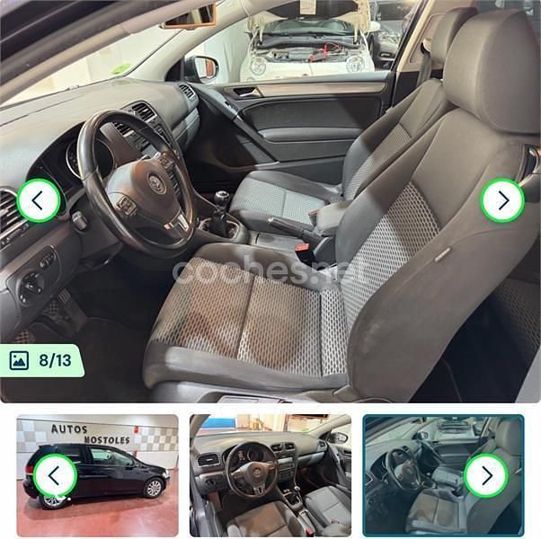 Usado VW Golf VI Advance 122 CV (89 kW) 2010 Negro Utilitario