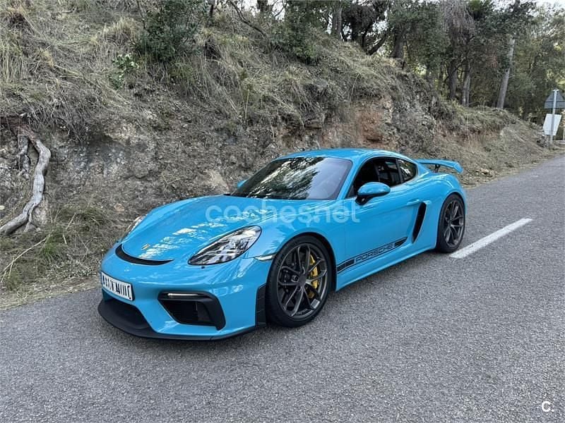Azul Usado 2020 Porsche 718 Cayman GT4 Coupe | 99.999 € (Buen precio) - Imagen 1/4