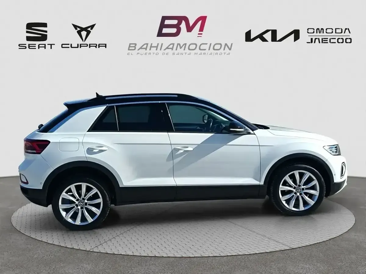 Usado VW T-Roc Life 150 CV (110 kW) 2022 Blanco SUV