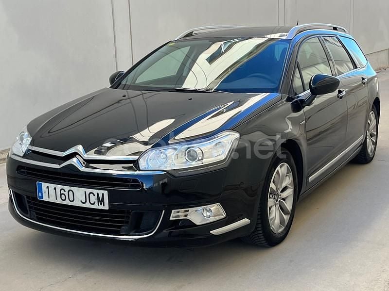 Negro Usado 2015 Citroën C5 Exclusive Familiar | 6990 € (Super precio) - Imagen 1/4