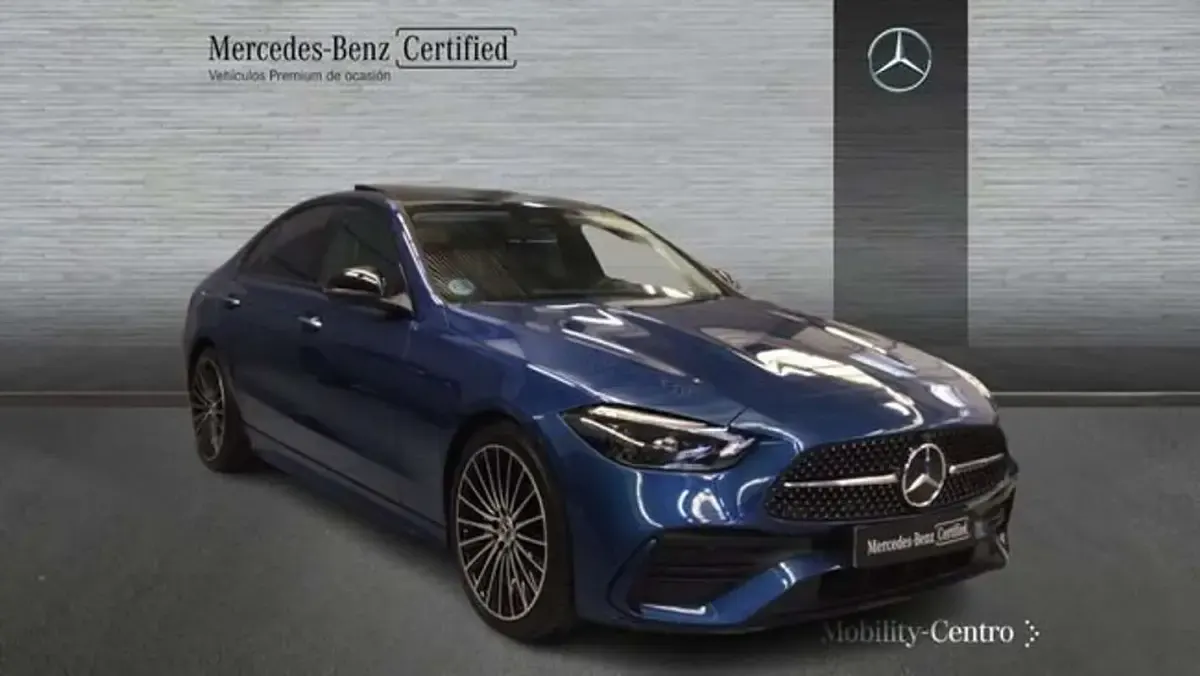 Usado Mercedes C200 165 CV (121 kW) 2024 Azul Berlina