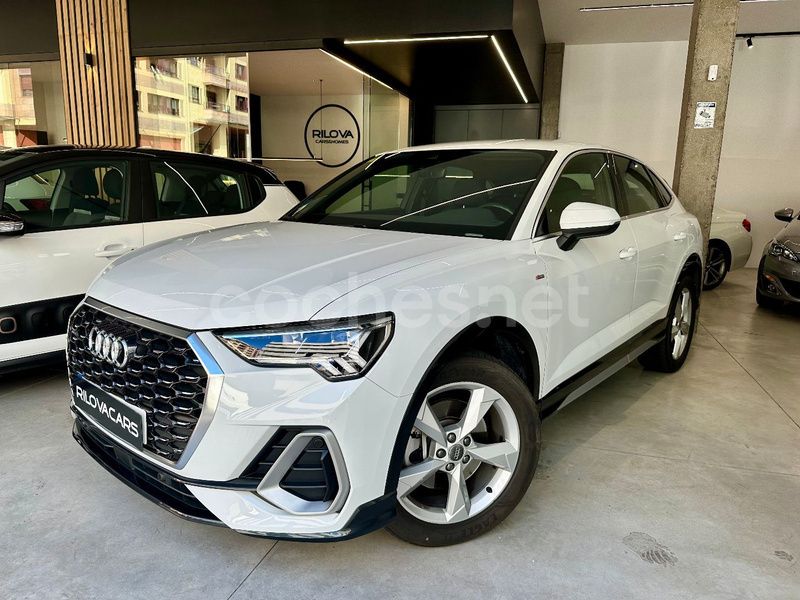 Blanco Usado 2020 Audi Q3 Sportback S-Line SUV | 36.400 € (Precio justo) - Imagen 1/4
