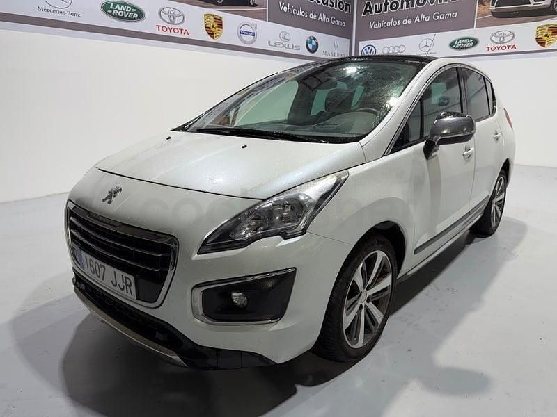 Usado Peugeot 3008 Style 130 CV (95 kW) 2015 Blanco Familiar