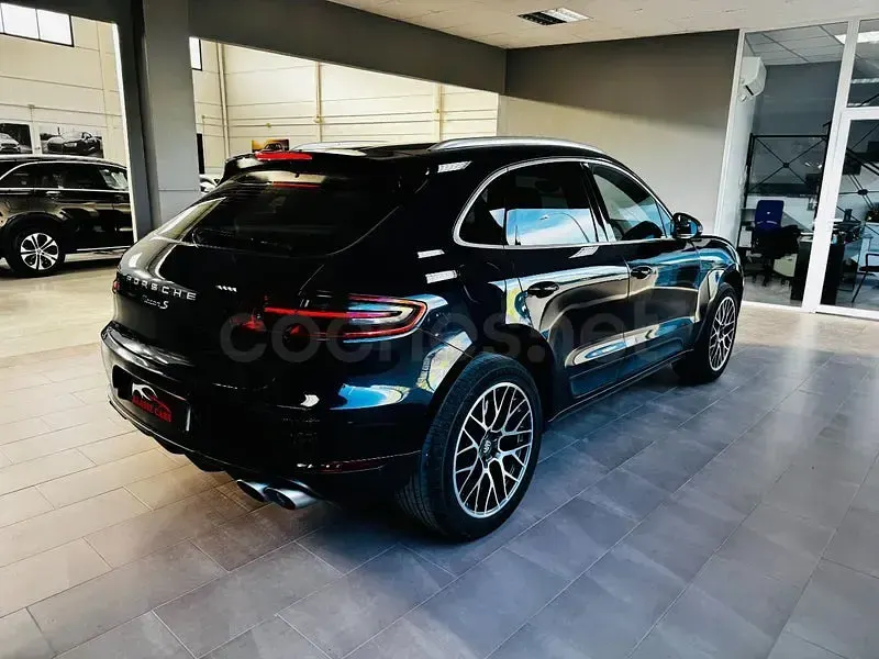 Usado Porsche Macan S Diesel 258 CV (189 kW) 2016 Azul SUV