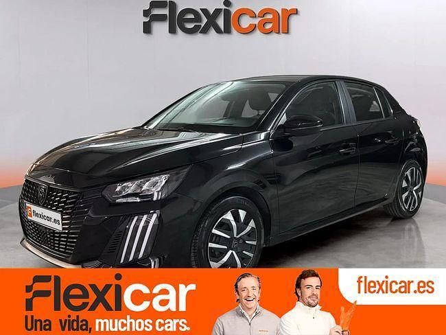 Usado Peugeot 208 Style 100 CV (73 kW) 2024 Negro Utilitario