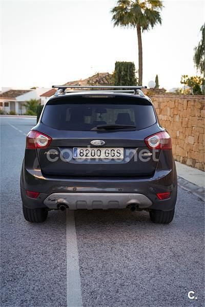 Usado Ford Kuga Titanium 136 CV (100 kW) 2008 Negro SUV