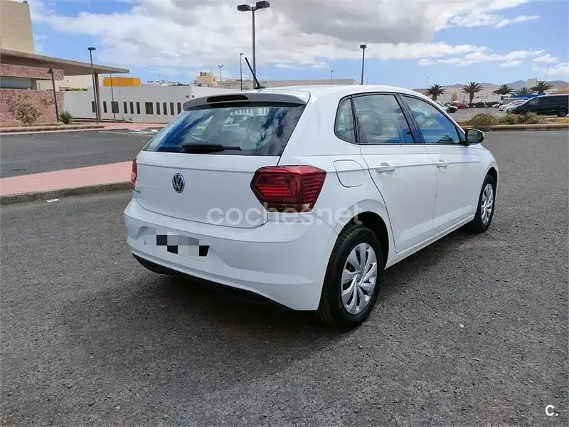Usado VW Polo Advance 95 CV (69 kW) 2019 Blanco Utilitario