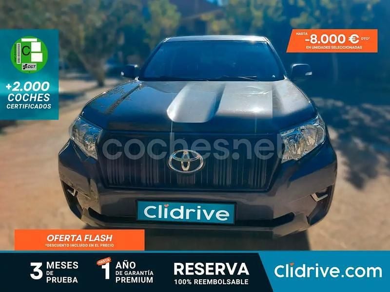 Gris / plata Usado 2018 Toyota Land Cruiser SUV | 31.490 € (Super precio) - Imagen 1/3