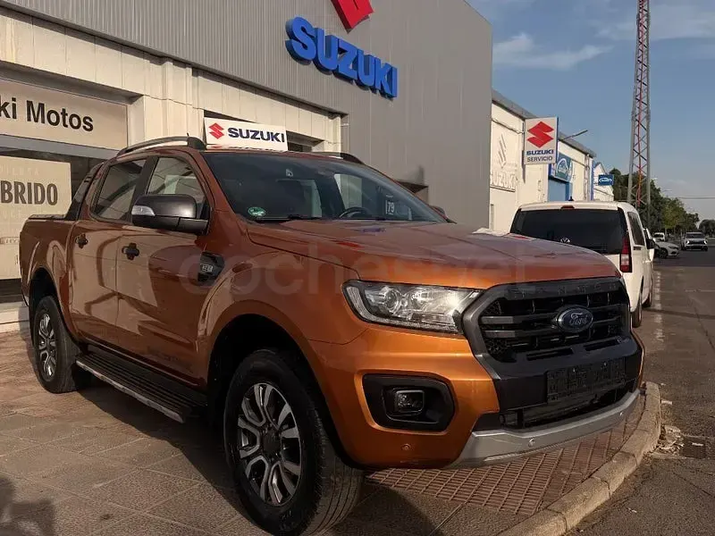 Usado Ford Ranger Wildtrack 200 CV (147 kW) 2019 Naranja Pickup/Camioneta