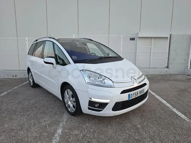 Usado Citroën Grand C4 Picasso 112 CV (82 kW) 2012 Blanco Monovolumen