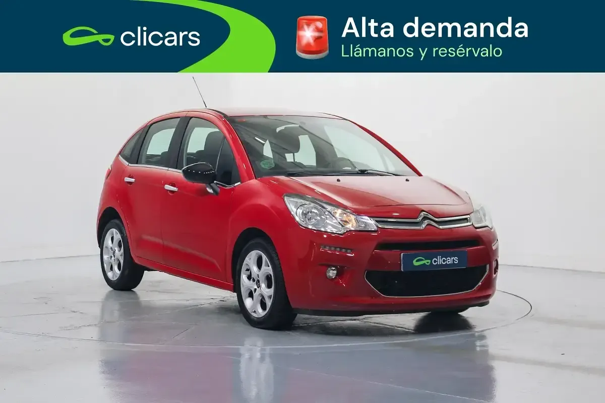 Usado Citroën C3 PureTech 82 CV (60 kW) 2016 Rojo Berlina