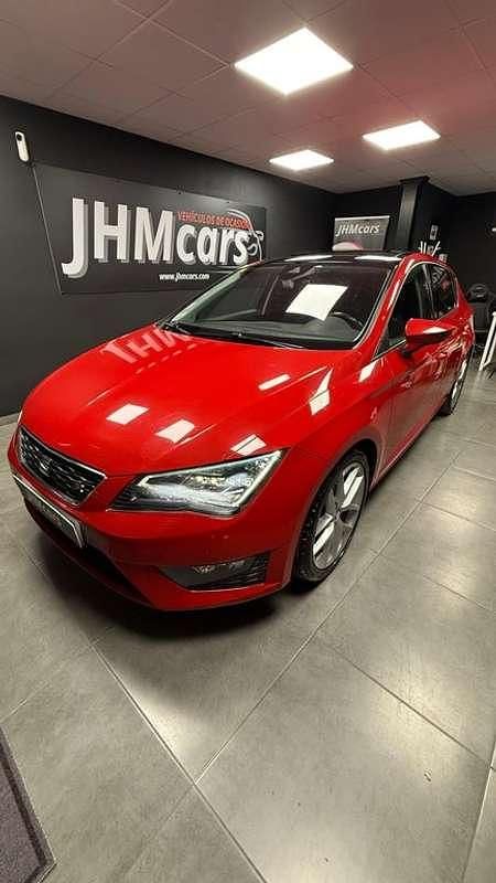 Usado Seat Leon ST FR 150 CV (110 kW) 2016 Rojo Familiar
