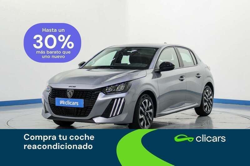 Plateado Usado 2024 Peugeot 208 Active Utilitario | 12.990 € (Super precio) - Imagen 1/4