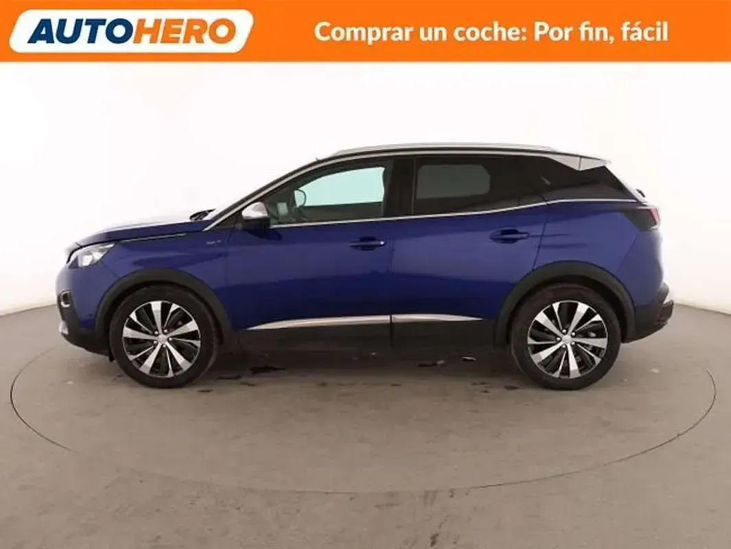 Usado Peugeot 3008 GT 179 CV (131 kW) 2018 Azul SUV