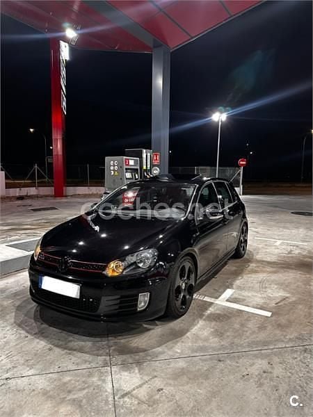 Usado VW Golf VI GTI 210 CV (154 kW) 2009 Negro Utilitario