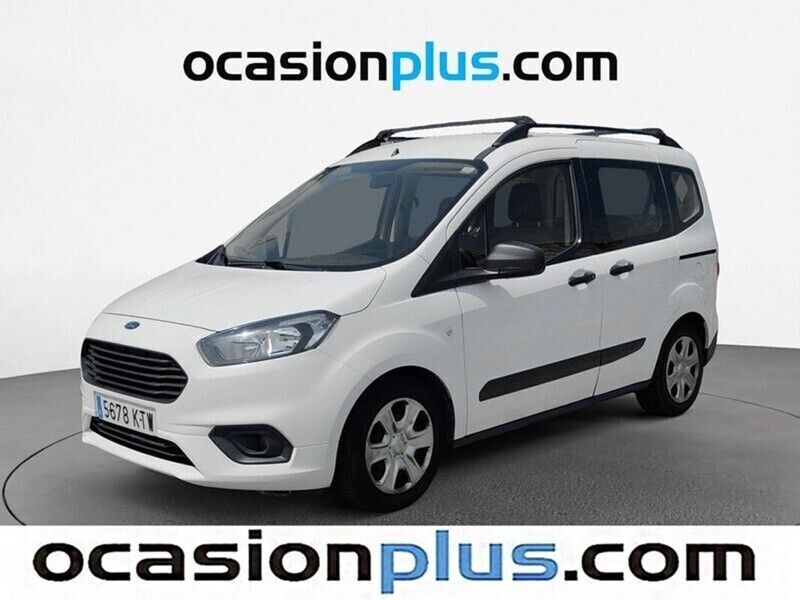 Blanco Usado 2019 Ford Tourneo Courier Trend Monovolumen | 12.228 € (Buen precio) - Imagen 1/4