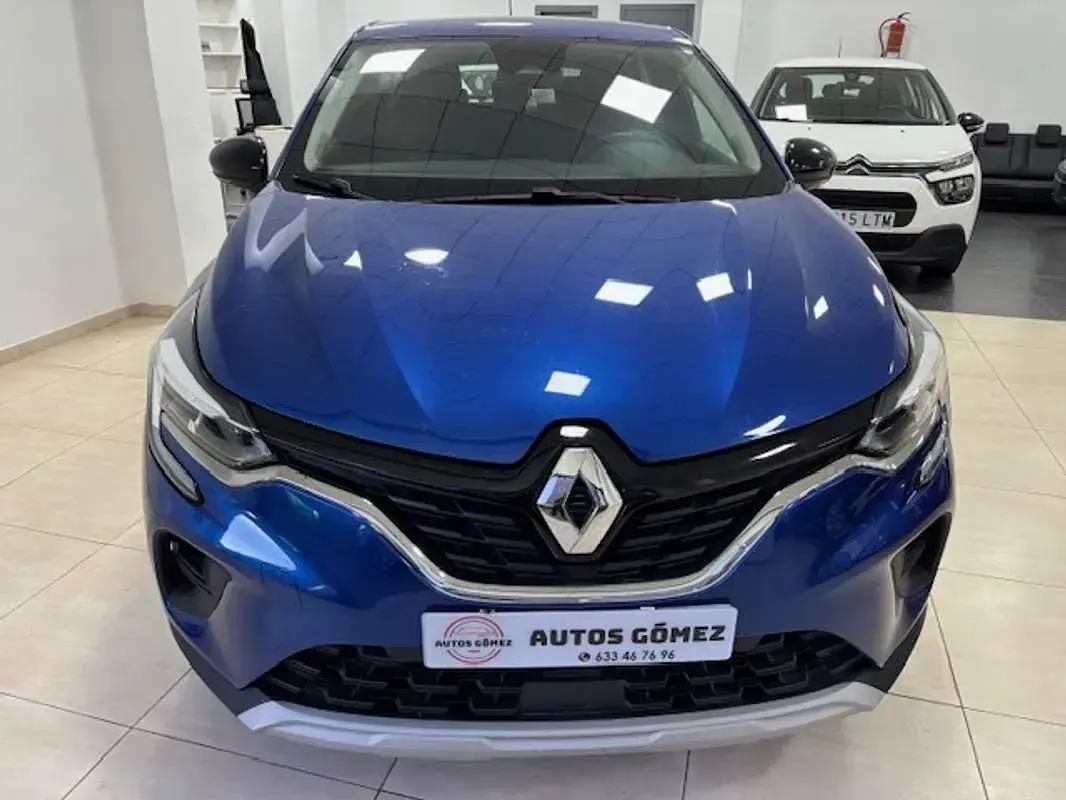 Usado Renault Captur Intens 91 CV (66 kW) 2022 Azul SUV
