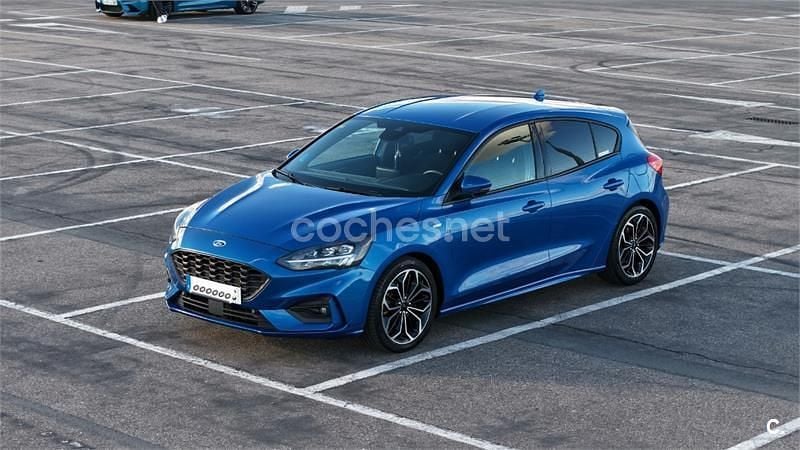 Usado Ford Focus ST-Line 125 CV (91 kW) 2020 Azul Berlina