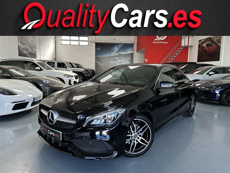Negro Usado 2018 Mercedes CLA200 Berlina | 24.900 € (Precio justo) - Imagen 1/4