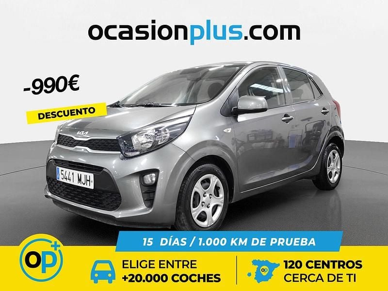 Gris Usado 2023 Kia Picanto Utilitario | 10.900 € (Precio justo) - Imagen 1/4