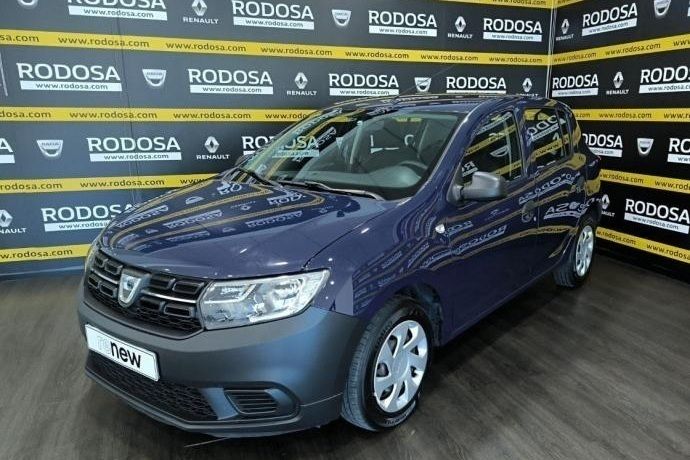 Azul Usado 2018 Dacia Sandero Acces Utilitario | 7900 € (Precio justo) - Imagen 1/4