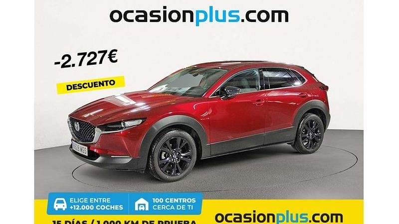 Rojo Usado 2023 Mazda CX-30 Homura-Line SUV | 27.272 € (Un poco caro) - Imagen 1/1
