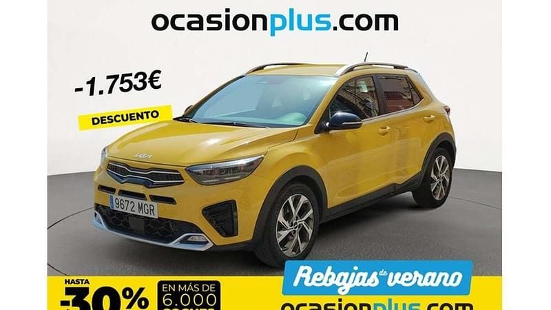 Amarillo Usado 2023 Kia Stonic SUV | 15.864 € (Precio justo) - Imagen 1/4