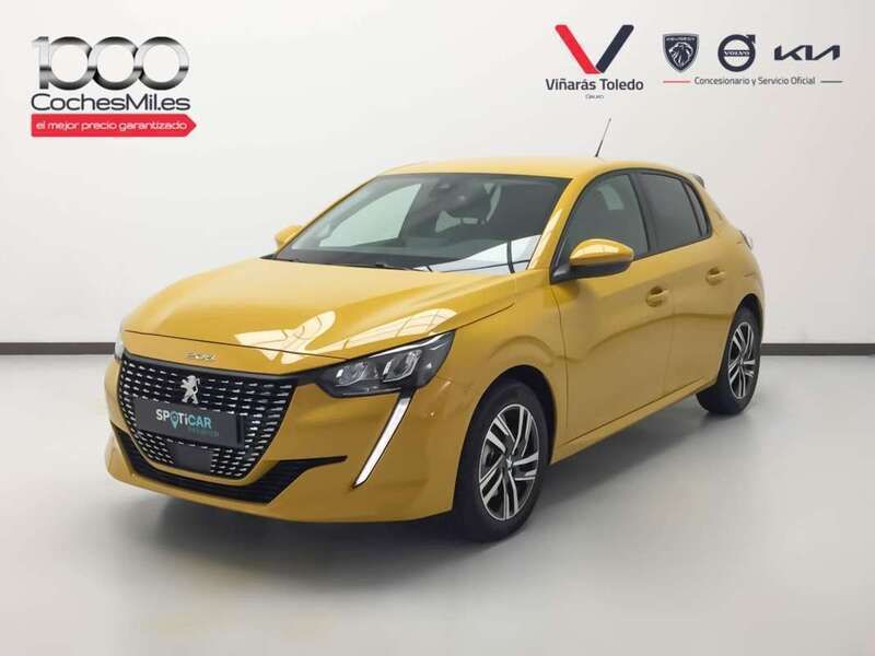 Amarillo Usado 2023 Peugeot 208 Allure Utilitario | 13.941 € (Super precio) - Imagen 1/4