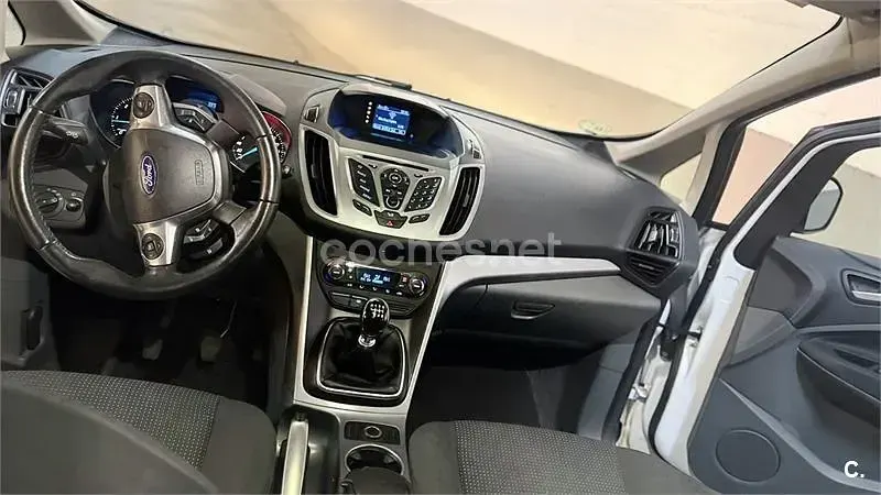 Usado Ford C-MAX 95 CV (69 kW) 2012 Blanco Monovolumen