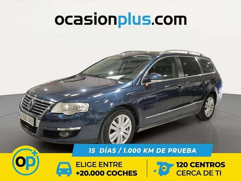 Usado VW Passat Highline 140 CV (102 kW) 2008 Azul Familiar