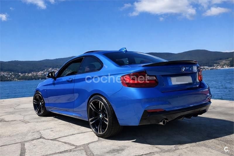 Usado BMW 220 184 CV (135 kW) 2014 Azul Coupe