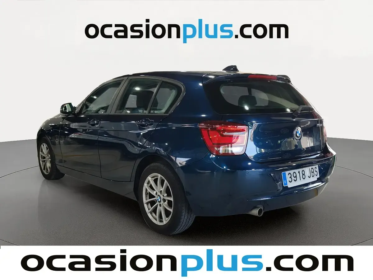 Usado BMW 116 116 CV (85 kW) 2014 Azul Utilitario