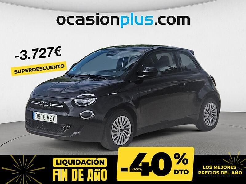 Negro Usado 2022 Fiat 500e Action Utilitario | 12.290 € (Precio justo) - Imagen 1/4