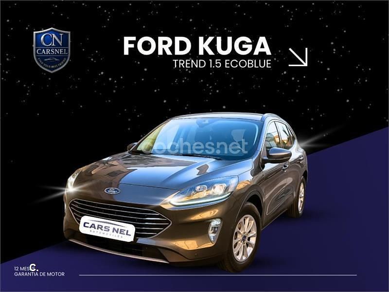 Gris / plata Usado 2022 Ford Kuga Trend SUV | 22.500 € (Precio justo) - Imagen 1/4