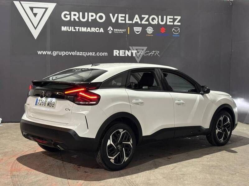 Blanco Usado 2022 Citroën C4 Feel Berlina | 17.490 € (Un poco caro) - Imagen 1/4