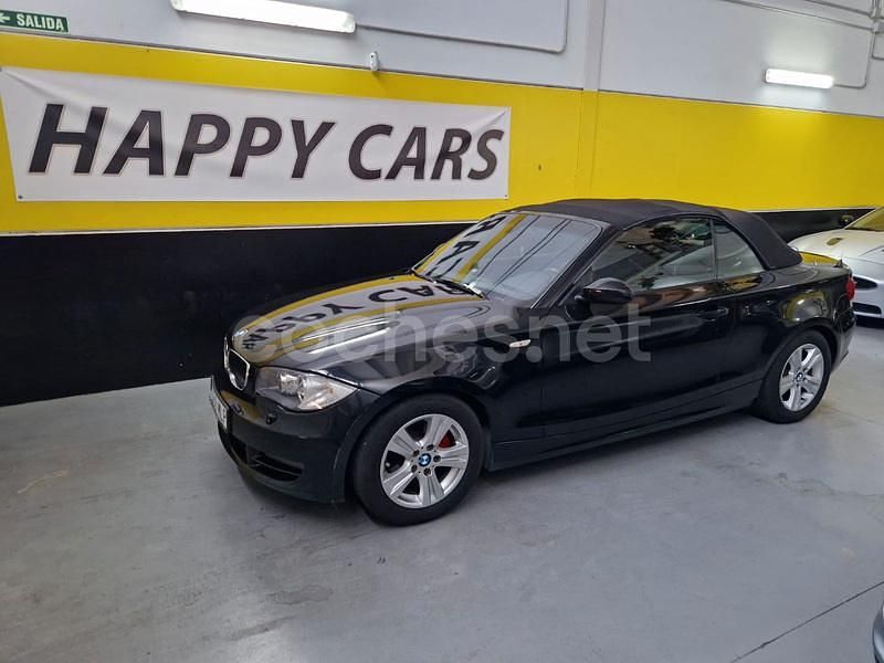 Usado BMW 120 Cabriolet 177 CV (130 kW) 2009 Negro Descapotable