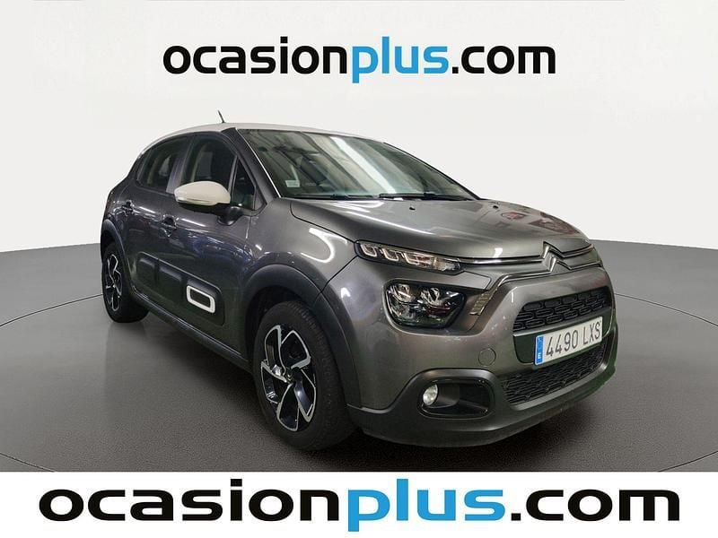 Usado Citroën C3 Feel 83 CV (61 kW) 2022 Gris Utilitario
