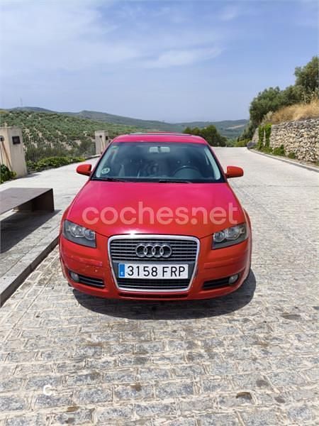 Rojo Usado 2007 Audi A3 Berlina | 5500 € (Precio justo) - Imagen 1/4