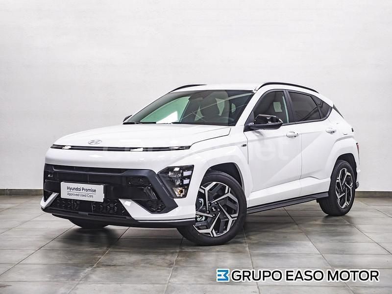 Blanco Usado 2024 Hyundai Kona N Line SUV | 25.990 € (Precio justo) - Imagen 1/4
