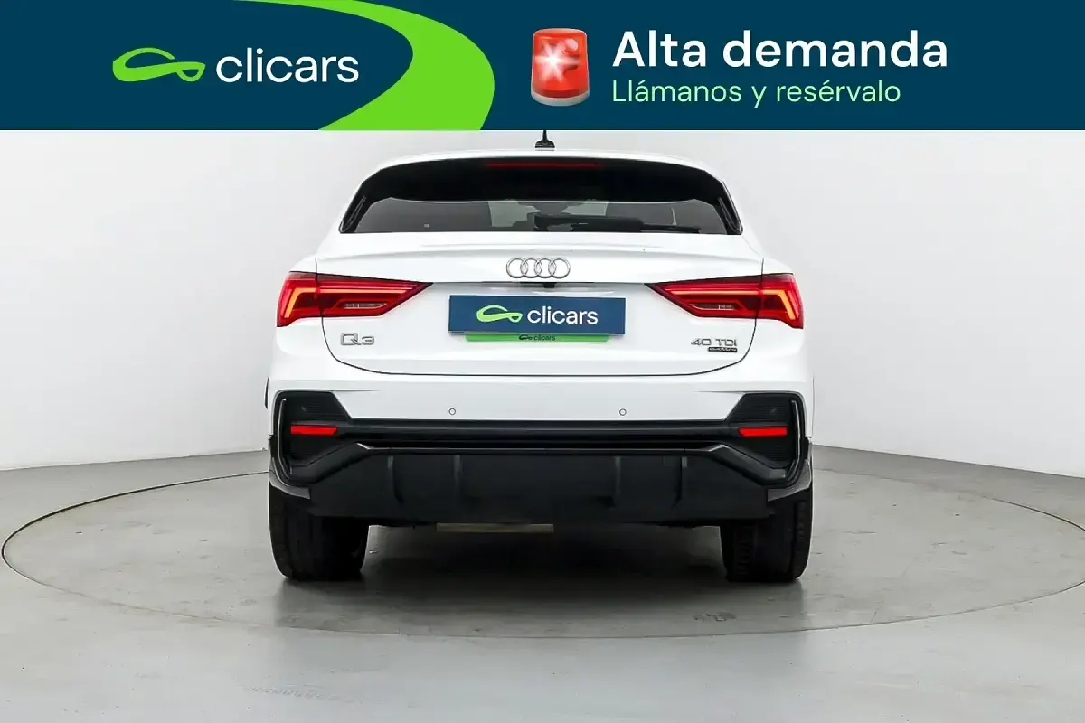 Usado Audi Q3 Sportback 190 CV (139 kW) 2020 Blanco SUV